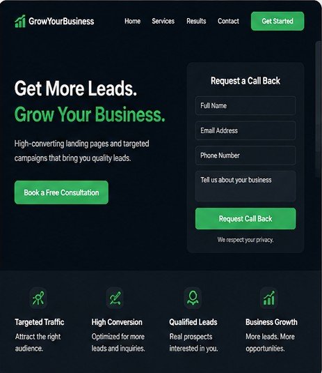 Business Website Concept